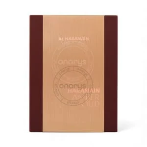 Presentación de Al Haramain Amber Oud Gold Unisex Eau de Parfum (EDP) Spray 3.4 oz / 100 ml