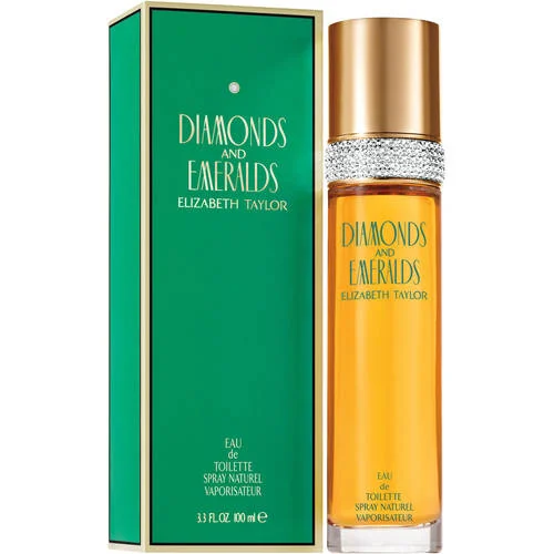 Presentación de Elizabeth Taylor Diamonds & Emeralds Eau de Toilette (EDT) 3.3 oz / 98 ml
