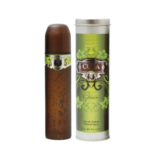 Presentación de Cuba Green Eau de Toilette (EDT) 3.4 oz / 100 ml