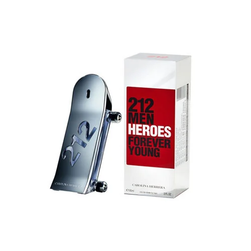 Presentación de Carolina Herrera 212 Men Heroes Forever Young Eau de Toilette (EDT) 3.0 oz / 89 ml