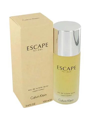 Presentación de Calvin Klein Escape Men Eau de Toilette (EDT) 3.4 oz / 100 ml
