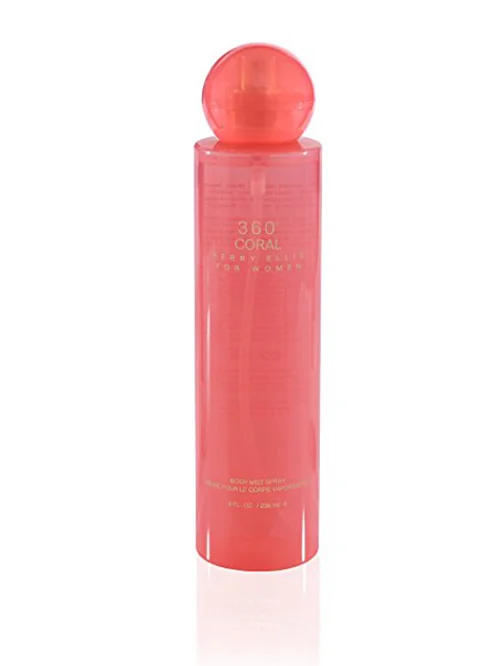 Presentación de Perry Ellis 360 Coral Mist 8.0 oz / 237 ml