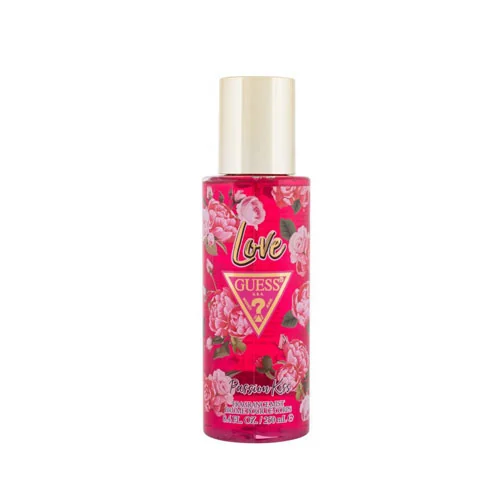 Presentación de Guess Love Passion Kiss Mist 8.4 oz / 248 ml