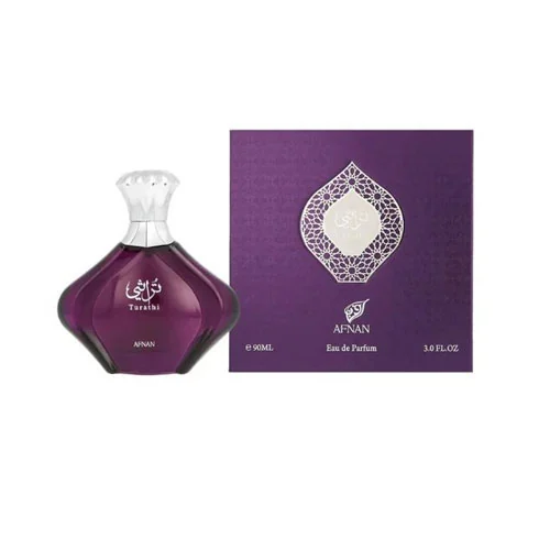Presentación de Afnan Ladies Turathi Purple Eau de Parfum (EDP) 3.0 oz / 90 ml