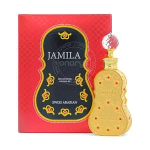 Presentación de Swiss Arabian Ladies Jamila Concentration Women Perfume Oil 0.5 oz / 15 ml
