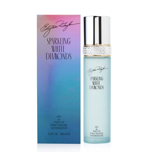 Presentación de Elizabeth Taylor White Diamonds Sparking Eau de Toilette (EDT) 3.4 oz / 100 ml