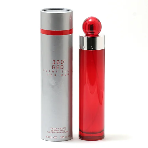 Presentación de Perry Ellis 360 Red Men Eau de Toilette (EDT) 6.8 oz / 200 ml