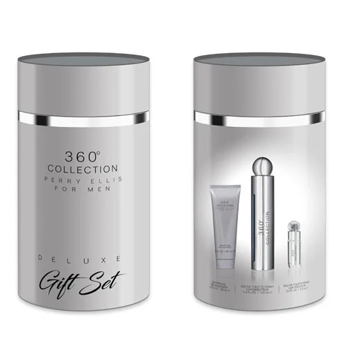 Presentación de Perry Ellis 360 Collection Eau de Toilette (EDT) 3.4 oz / 100 ml Gift Set