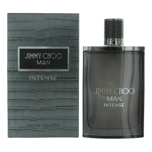 Presentación de Jimmy Choo Men Intense Eau de Toilette (EDT) 3.4 oz / 100 ml