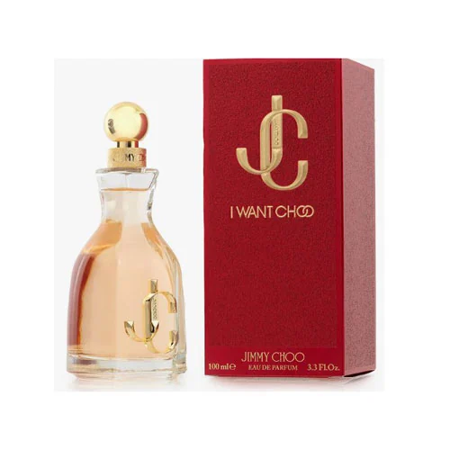 Presentación de Jimmy Choo Iwant Choo Eau de Parfum (EDP) 3.4 oz / 100 ml
