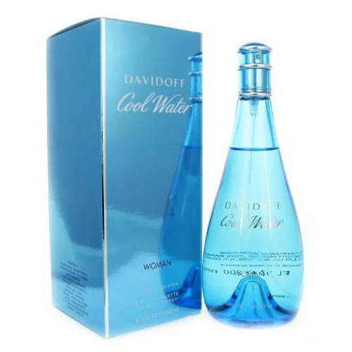Presentación de Davidoff Cool Water Women Eau de Toilette (EDT) 6.7 oz / 198 ml