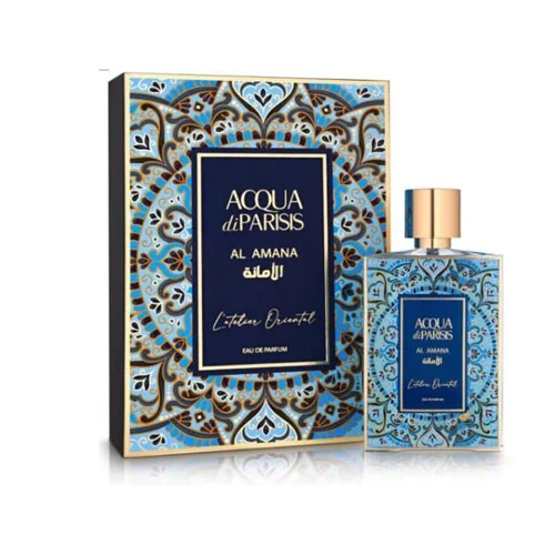 Presentación de Reyane Tradition Acqua Di Parisis Oriental Al Amana Eau de Parfum (EDP) 2.6 oz / 77 ml