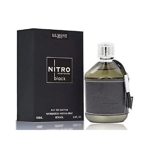 Presentación de Dumont Nitro Black Eau de Parfum (EDP) 3.4 oz / 100 ml