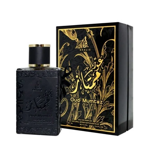 Presentación de Khalis Oud Mumtaz Eau de Parfum (EDP) 2.7 oz / 80 ml