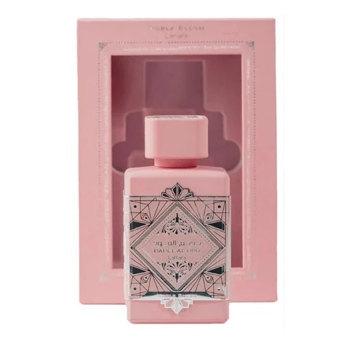 Presentación de Lattafa Badee Al Oud Noble Blush Eau de Parfum (EDP) 3.4 oz / 100 ml