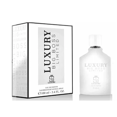Presentación de Khalis Luxury Big Boss Limited Eau de Parfum (EDP) 3.4 oz / 100 ml
