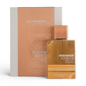 Presentación de Al Haramain Ladies Amber Oud White Edition EDP Spray 3.4 oz Fragrances