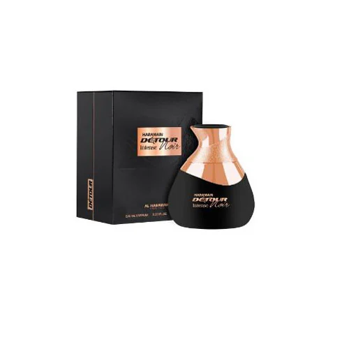 Presentación de Al Haramain Detour Intense Noir Eau de Parfum (EDP) 3.33 oz / 99 ml
