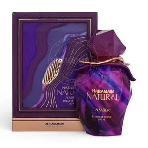 Presentación de Al Haramain Unisex Natural Amber Extrait de Parfum Spray 3.3 oz / 100 ml