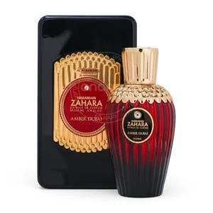 Presentación de Al Haramain Unisex Zahara Amber Dubai Extrait de Parfum 3.3 oz / 100 ml