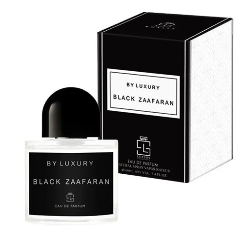 Presentación de Khalis Black Zaafaran Eau de Parfum (EDP) 3.4 oz / 100 ml