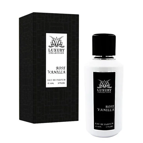 Presentación de Khalis Rose Vanilla Eau de Parfum (EDP) 3.4 oz / 100 ml