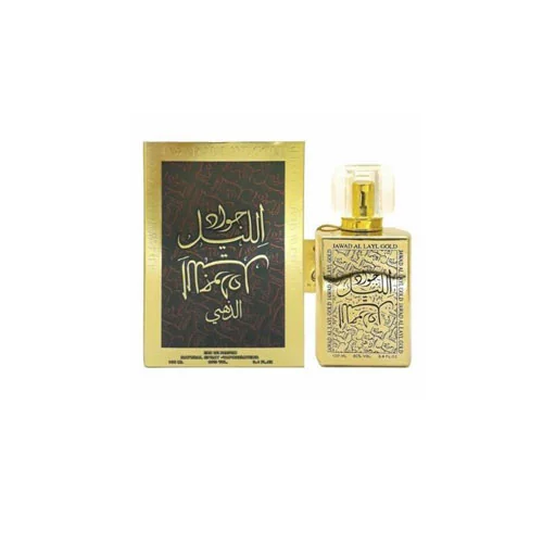 Presentación de Khalis Jawad Al Layl Gold Eau de Parfum (EDP) 3.4 oz / 100 ml