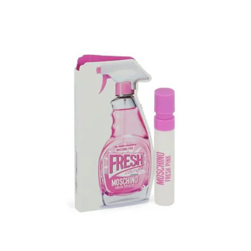 Presentación de Moschino Pink Fresh Couture Eau de Toilette (EDT) 0.03 oz / 1 ml