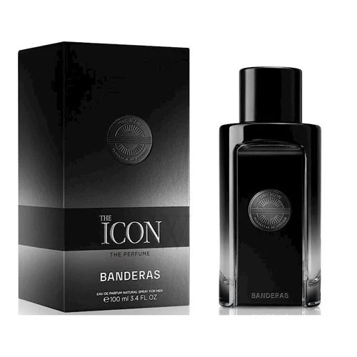 Presentación de Antonio Banderas The Icon Eau de Parfum (EDP) 3.4 oz / 100 ml