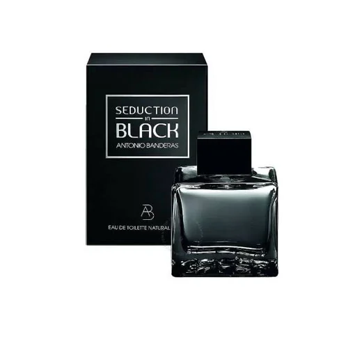 Presentación de Antonio Banderas Black Seduction Eau de Toilette (EDT) 3.4 oz / 100 ml