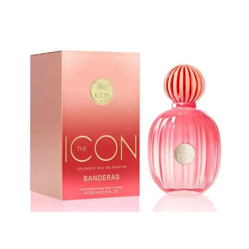 Presentación de Antonio Banderas Ladies The Icon Splendid Eau de Parfum (EDP) 3.4 oz / 100 ml