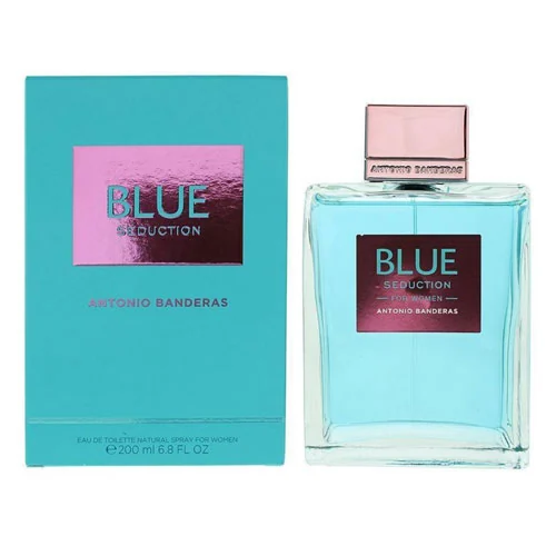 Presentación de Antonio Banderas Blue Seduction Women Eau de Toilette (EDT) 6.7 oz / 198 ml