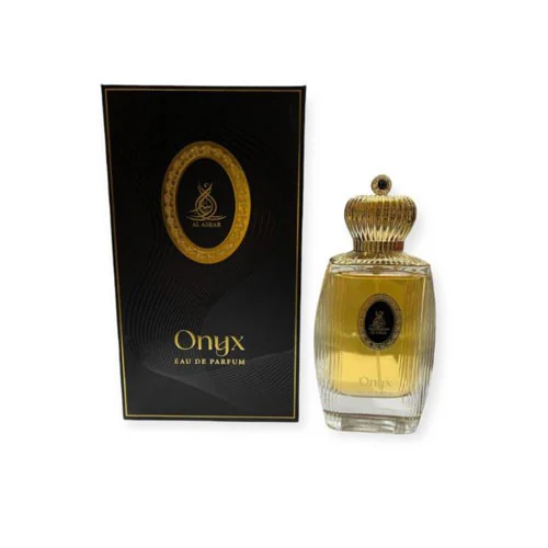 Presentación de Al Asrar Ladies Onyx Gemstone Collection Eau de Parfum (EDP) 3.4 oz / 100 ml