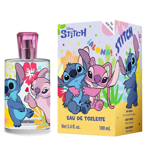 Presentación de Disney Boys Stitch & Angel Edt Spray 3.4 oz / 100 ml, Kids Fragrances
