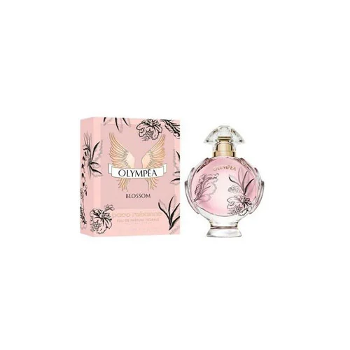 Presentación de Paco Rabanne Ladies Olympea Blossom Eau de Parfum (EDP) 2.8 oz / 80 ml
