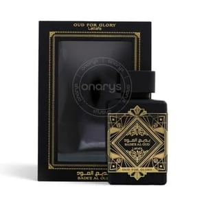 Presentación de Lattafa Bade'e Al Oud Oud for Glory Eau de Parfum (EDP) 3.4 oz / 100 ml