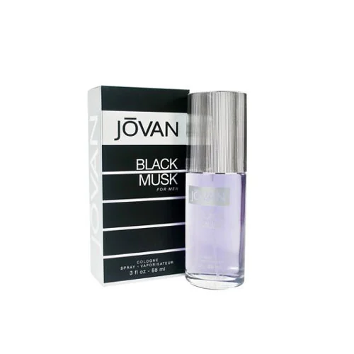 Presentación de Jovan Musk Black Men Cologne 3.0 oz / 89 ml