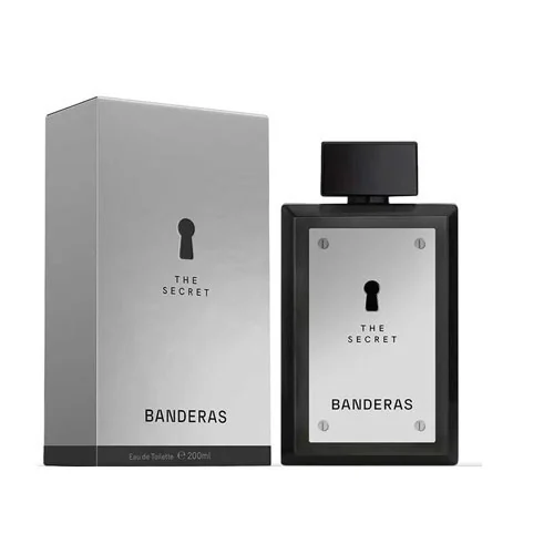 Presentación de Antonio Banderas Men's The Secret EDT 6.8 Oz / 200 ml