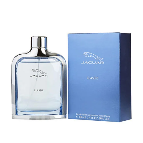Presentación de Jaguar Classic Blue Eau de Toilette (EDT) 3.4 oz / 100 ml