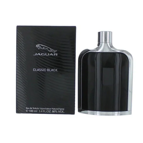 Presentación de Jaguar Classic Black Eau de Toilette (EDT) 3.4 oz / 100 ml