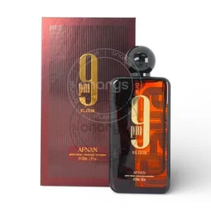 Presentación de Afnan Unisex 9PM Elixir Parfum 3.4 oz / 100 ml