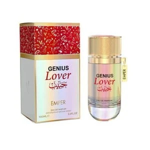 Presentación de Emper Genius Lover Eau de Parfum (EDP) 3.4 oz / 100 ml