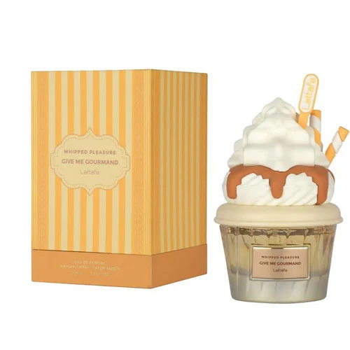 Presentación de LATTAFA GIVE ME GOURMAND WHIPPED PLEASURE WOMEN 2.5 OZ/75 ML - EAU DE PARFUM (EDP)