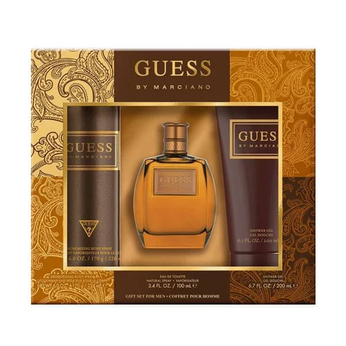 Presentación de SET GUESS MARCIANO MEN ( 3 PC )3.4 OZ/100 ML /3.4 OZ/100 ML SG / 3.4 OZ/100 ML BS - EAU D...
