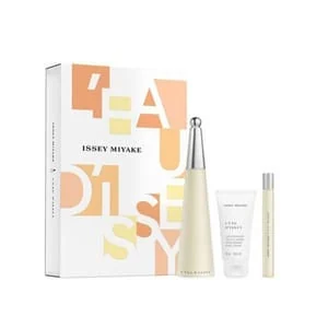 Presentación de SET ISSEY MIYAKE WOMEN ( 3 PC ) 3.3 OZ/100 ML / 3.3 OZ/100 ML BL / 3.3 OZ/100 ML - EAU D...