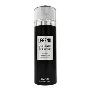 Presentación de Deodorant Spray Emper Legend Supreme Men 6.6 Oz / 200 ml