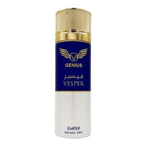 Presentación de Deodorant Spray Emper Genius Vesper Men 6.6 Oz / 200 mL