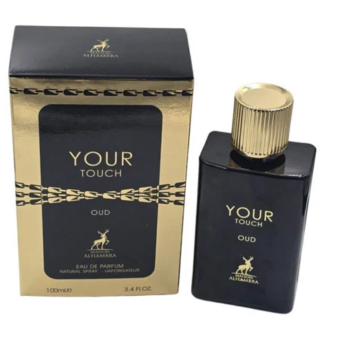 Presentación de Maison Alhambra Unisex Your Touch Oud EDP Spray 3.4 oz / 100 ml.