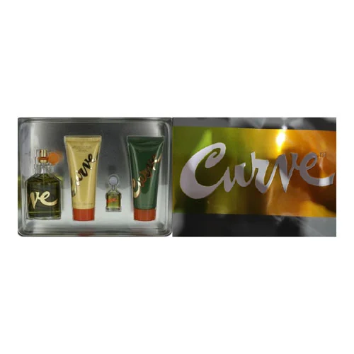 Presentación de SET LIZ CLAIBORNE CURVE MEN ( 4 PZ )4.2 Oz COLOGNE / 0.25 OZ COLOGNE/ 3.4 Oz AFTERSHAVE/3....