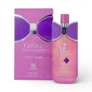 Presentación de EMPER GLORY LOVE EDITION VELVET DESIRE WOMEN 3.4 OZ EDP SP